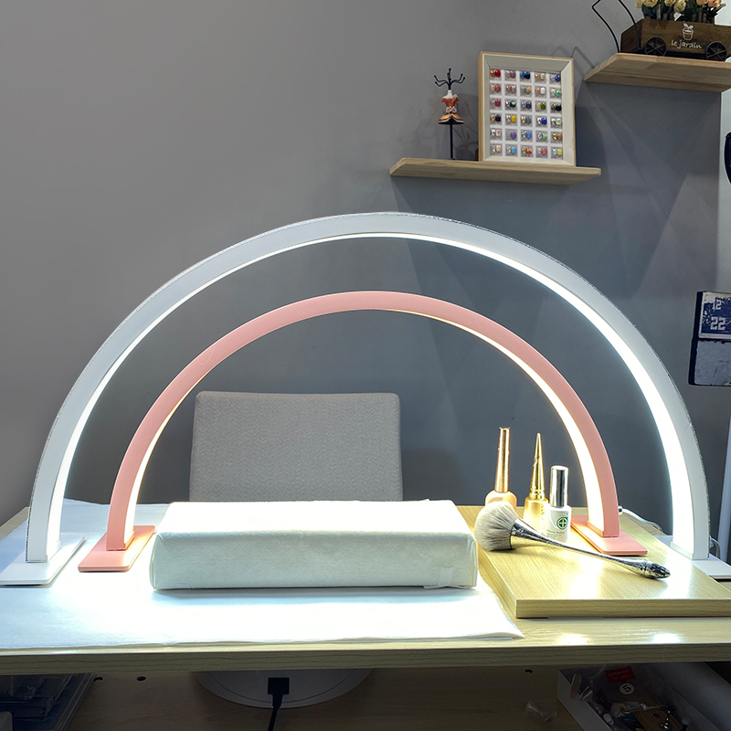 Led Ring Light - Настольная LED-лампа-полумесяц для маникюра и татуажа,