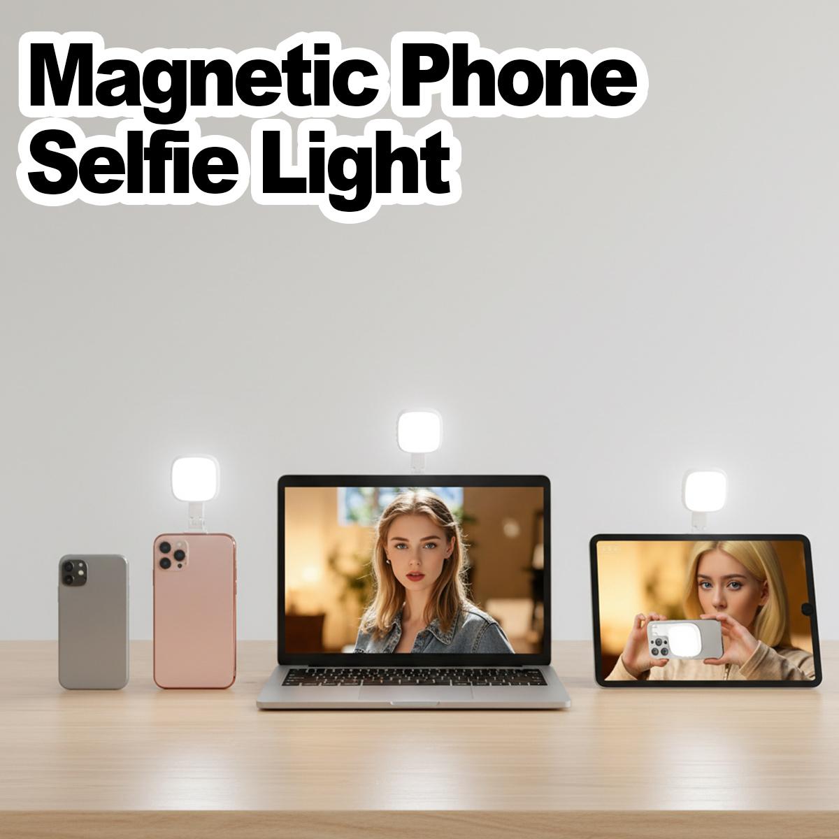 Led Ring Light - Складной Dimmable заполнить свет беспроводный портативный