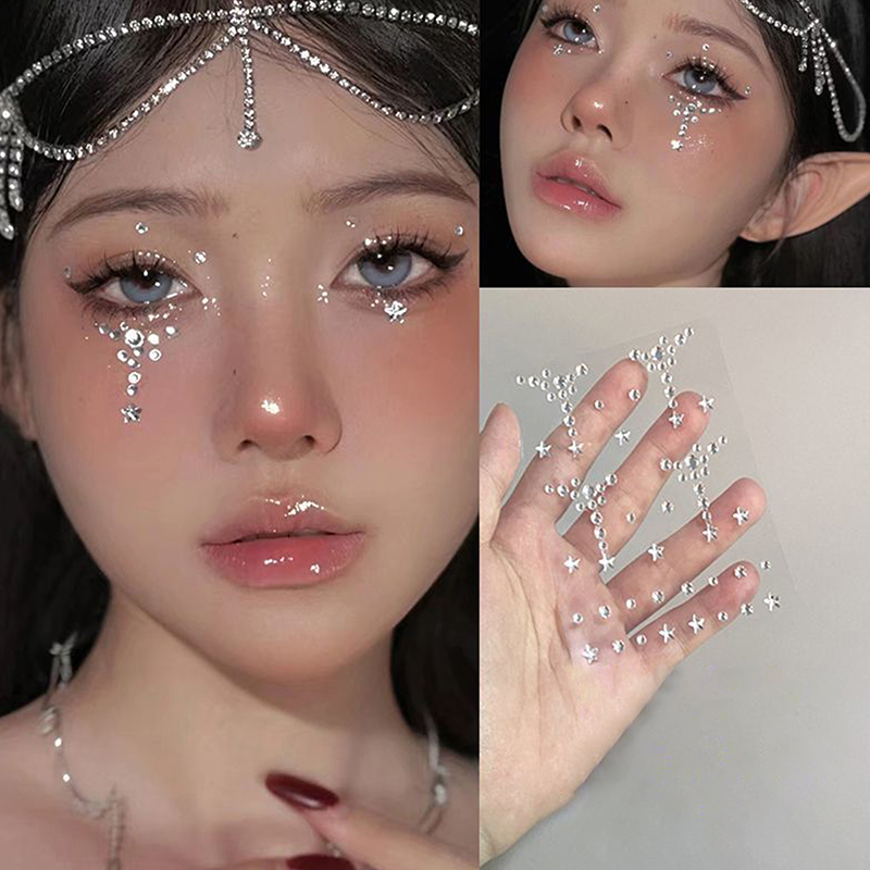 Beauty Gems Makeup - Наклейки-тату для лица и тела DIY: