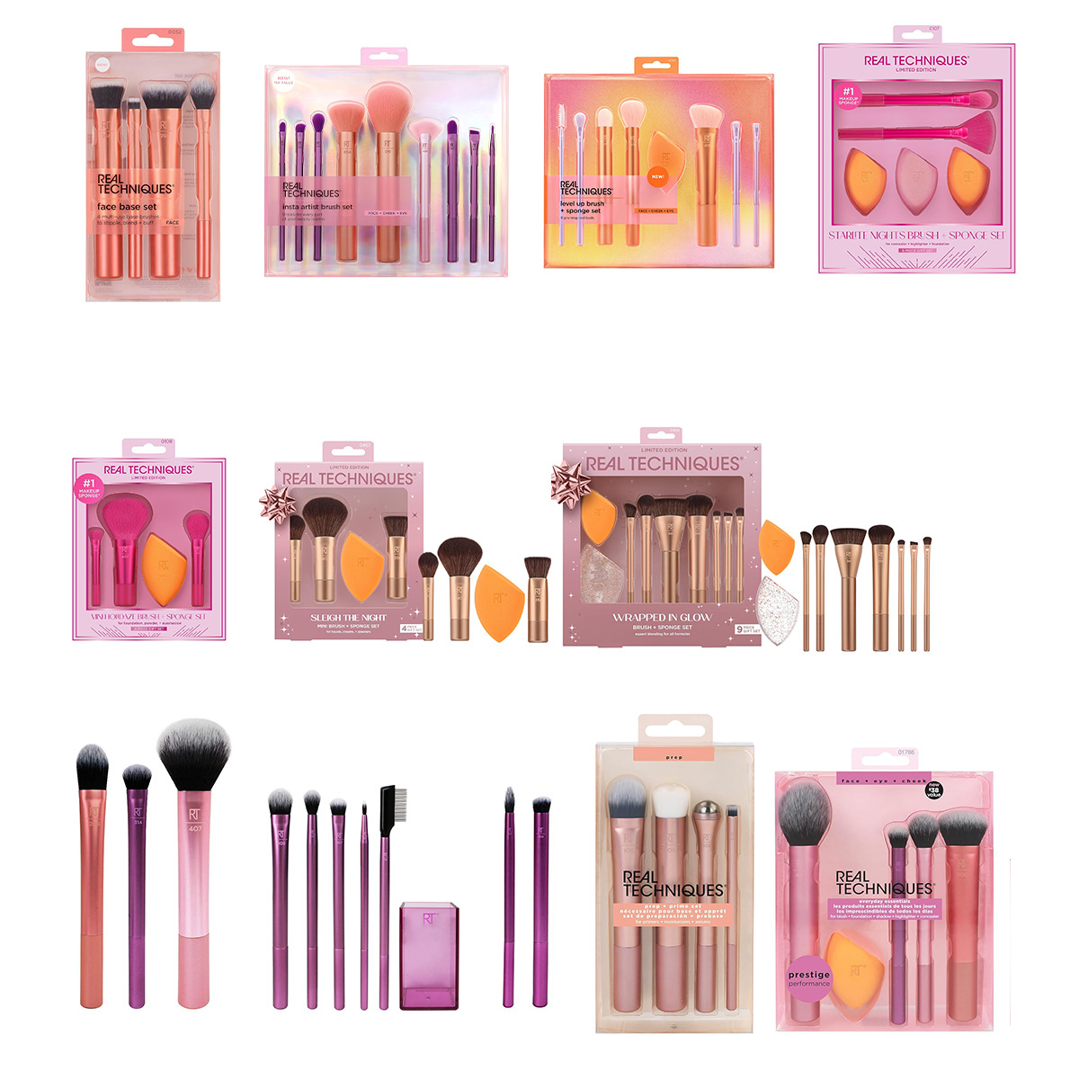 Beauty Makeup Eyeshadow - Полный набор кистей для макияжа 1997,