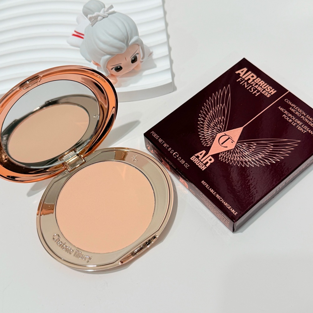 Fenty Beauty Makeup Highlighter - Набор прессованных пудр Charlotte Tilbury: матирующая,