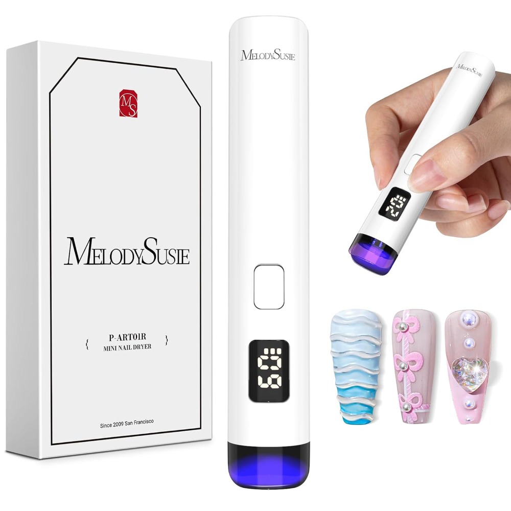 Uv Nail Lamp - Перезаряжаемая мини-УФ-лампа для ногтей с LED-подсветкой,