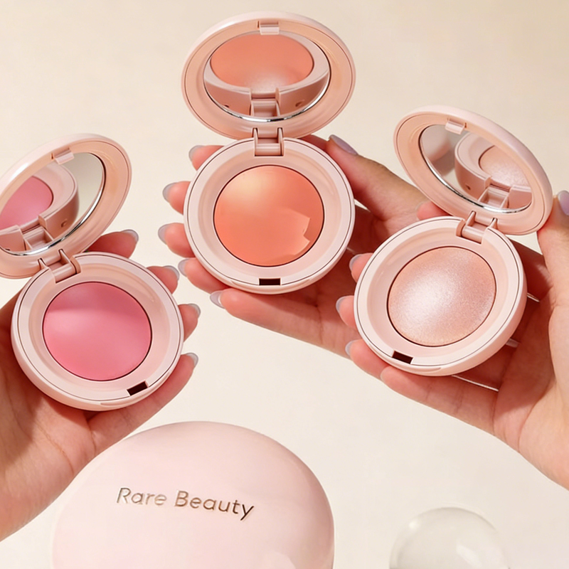 Fenty Beauty Makeup Highlighter - Набор для макияжа Rare Beauty: Пудровые