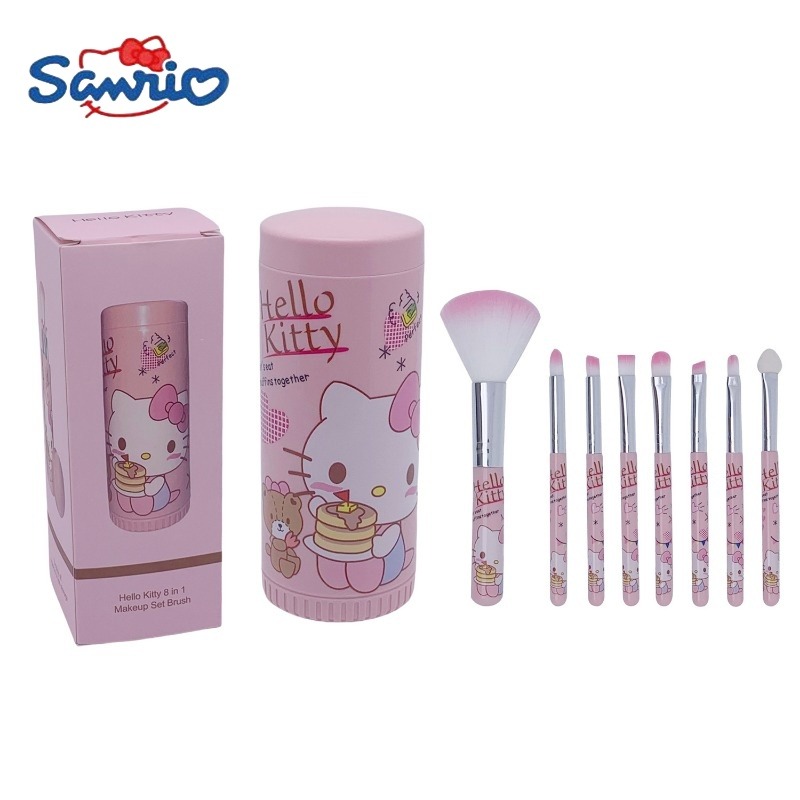 Beauty Makeup Eyeshadow - Набор кистей для макияжа Sanrio, 8