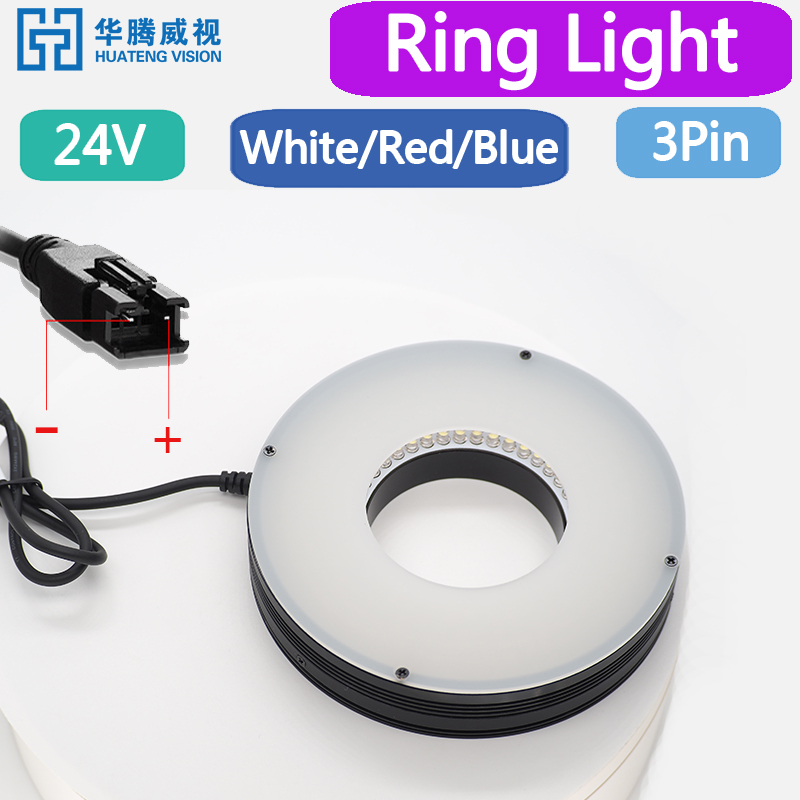 Led Ring Light - Светодиодная кольцевая лампа 24В для машинного