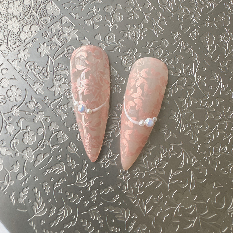Nail Art Stamping Kit - XMQ NAIL ART СТЕМПИРУЮЩИЕ ПЛАТКИ ЦВЕТОВ