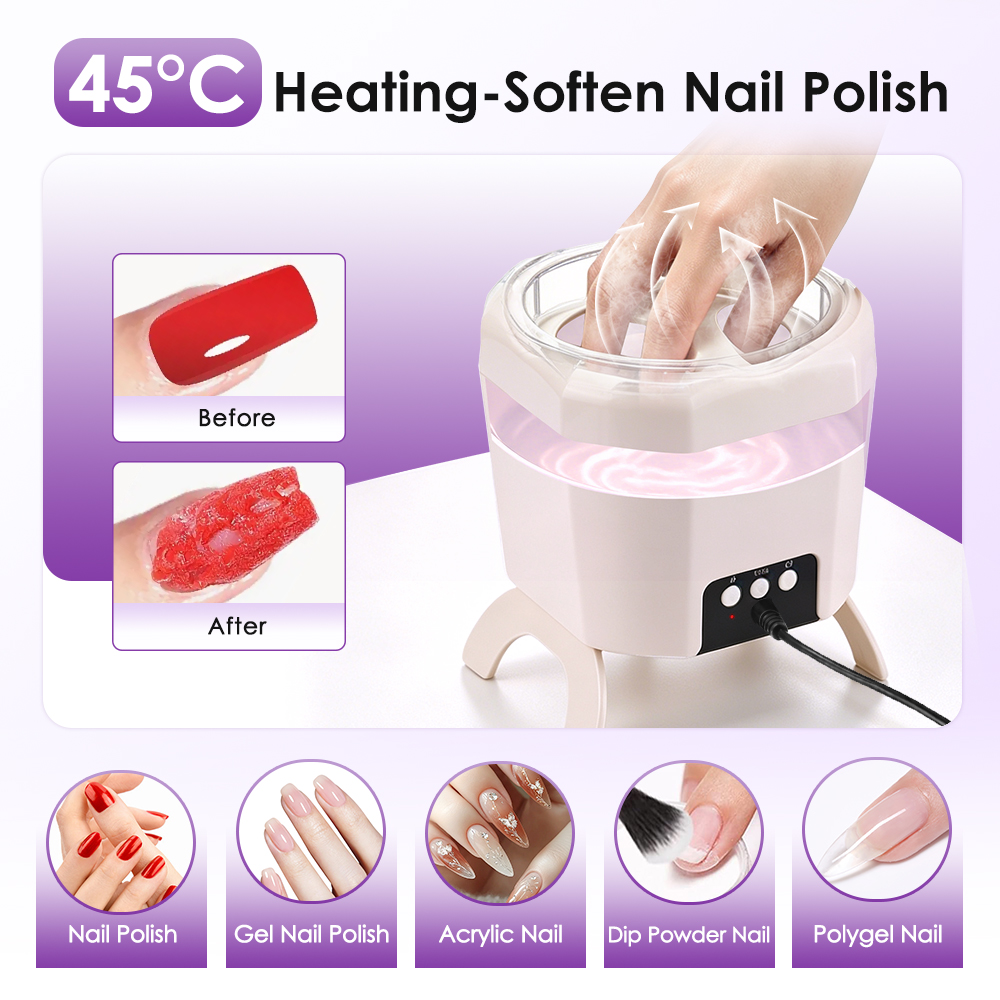 Uv Nail Lamp - Электрическая машина для снятия гель-лака 2-в-1: