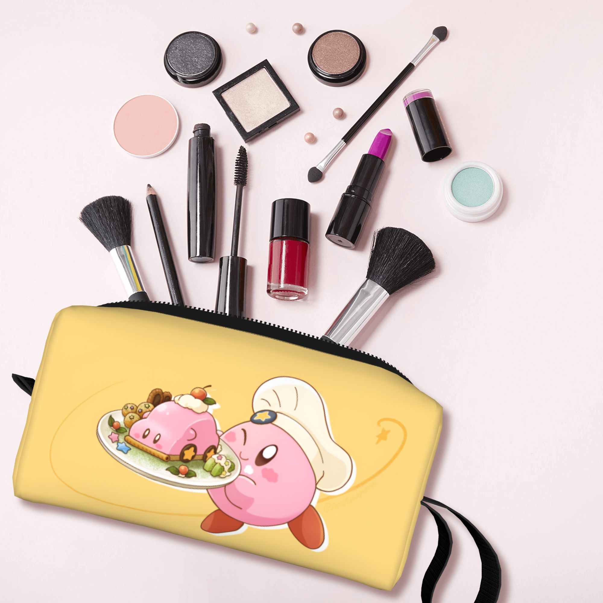 Makeup Beauty Makeup Game - Портативная косметичка Custom Travel K-Kirbys: мультяшный