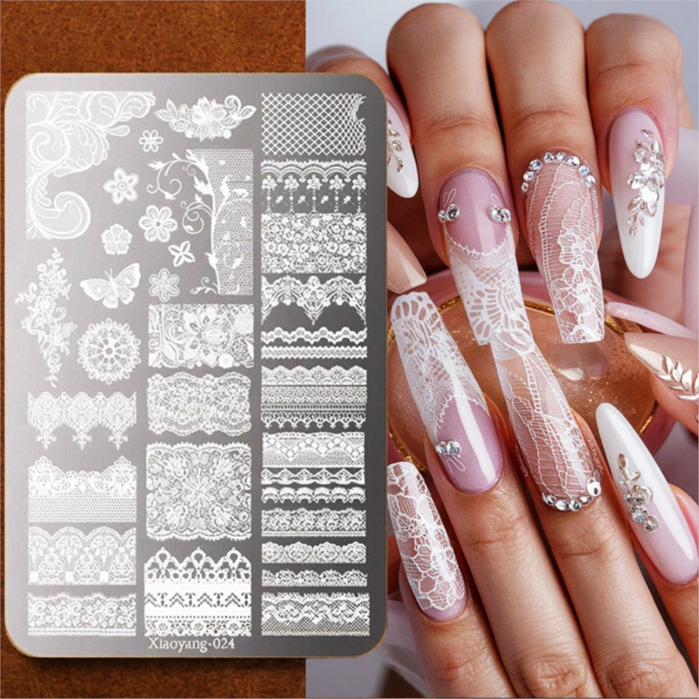 Nail Art Stamping Kit - Пластина для стемпинга 9*15 см с