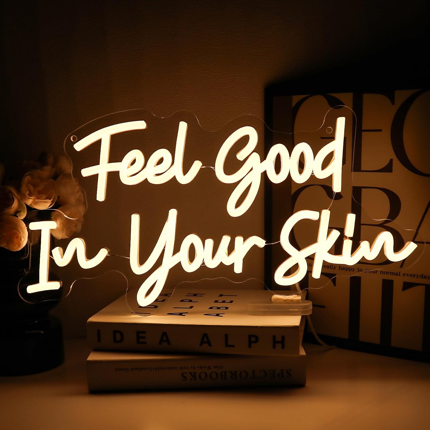 Your Beauty Makeup - Неоновая LED-вывеска «Feel Good In Your