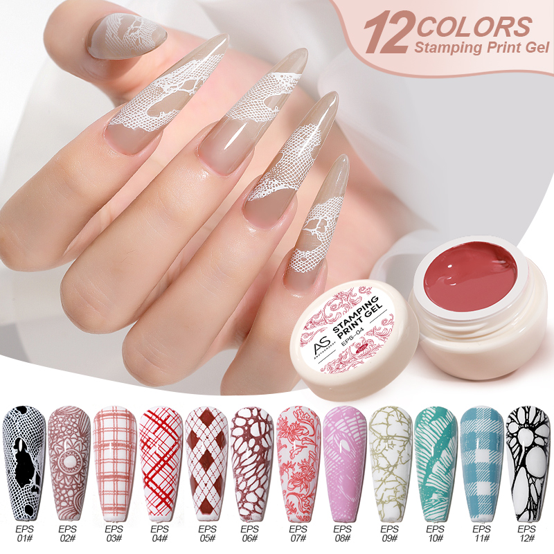 Набор гель-лаков для штамповки – обзор и цена Nail Art Stamping Kit