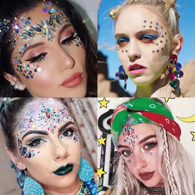 Кристаллическое лицо, драгоцен – обзор и цена Beauty Gems Makeup