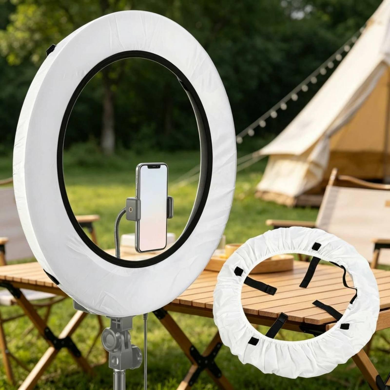 Легкий нейлоновый рассеиватель – обзор и цена Led Ring Light