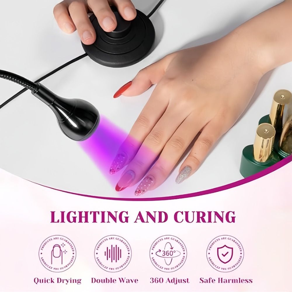 УФ-лампа для ногтей 5W/3W с пе – обзор и цена Uv Nail Lamp