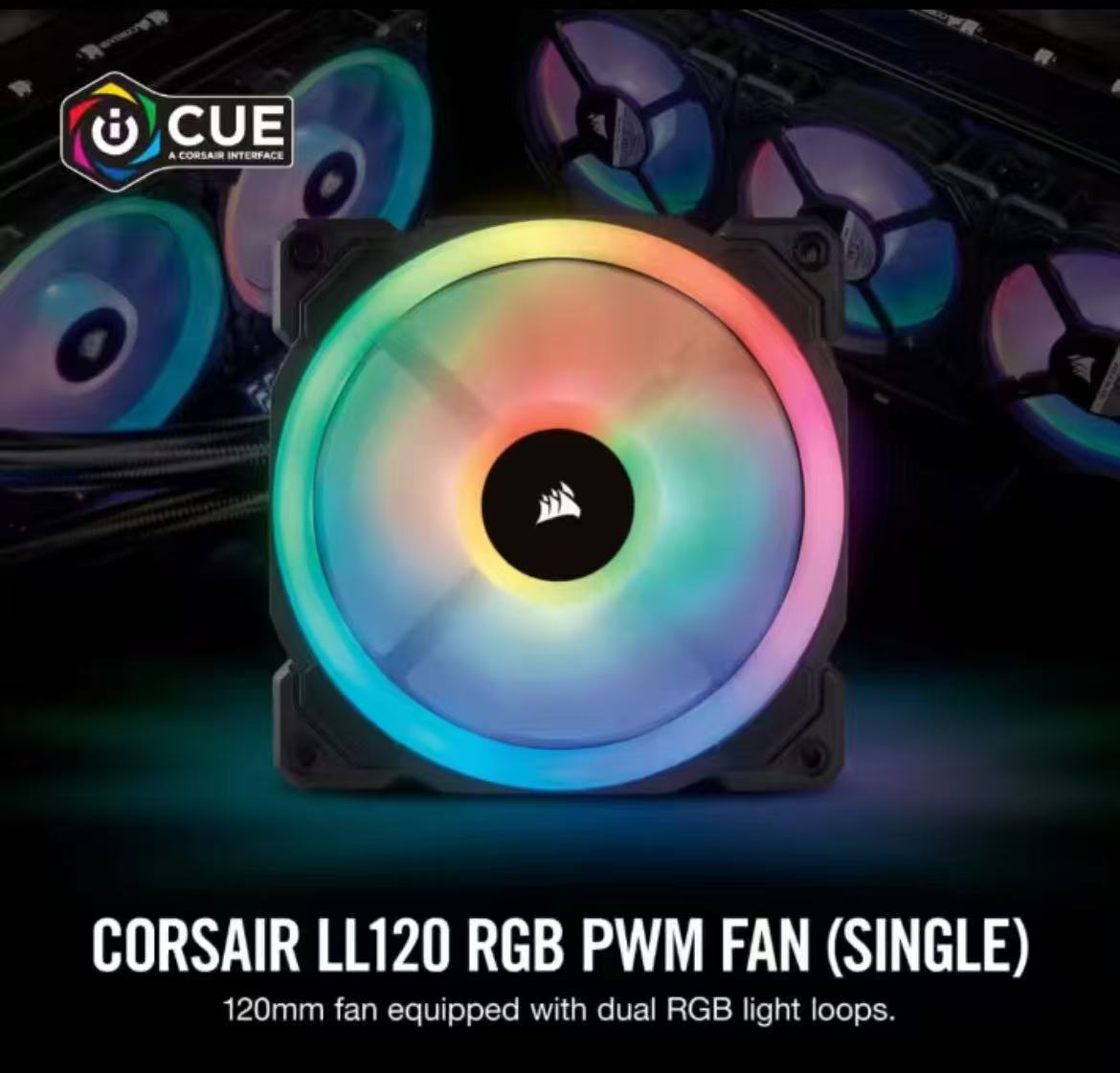CORSAIR LL120 RGB 120 мм двойн – обзор и цена Led Ring Light