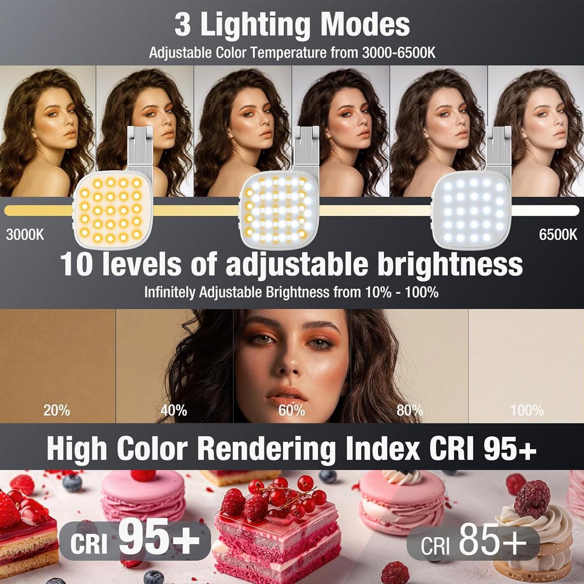 Складной Dimmable заполнить св – обзор и цена Led Ring Light