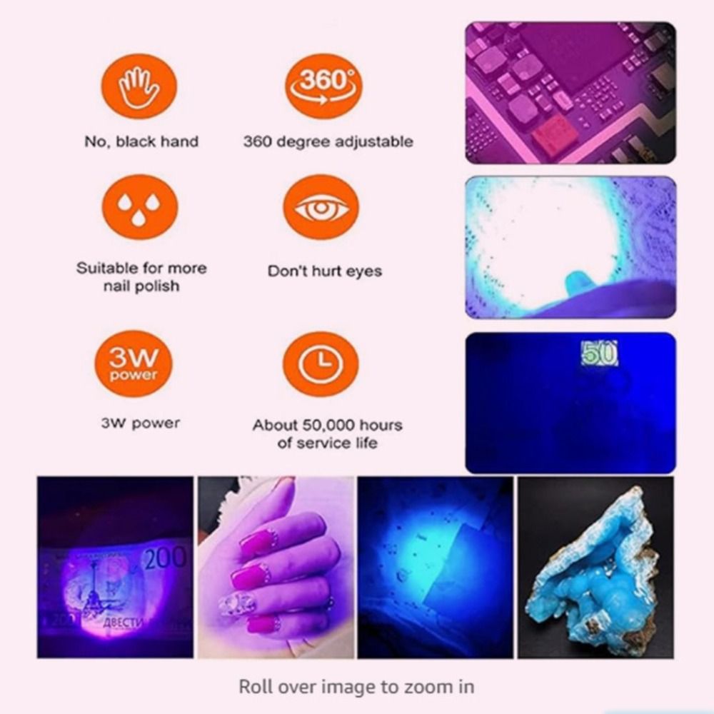 Портативная УФ-светодиодная ла – обзор и цена Uv Nail Lamp