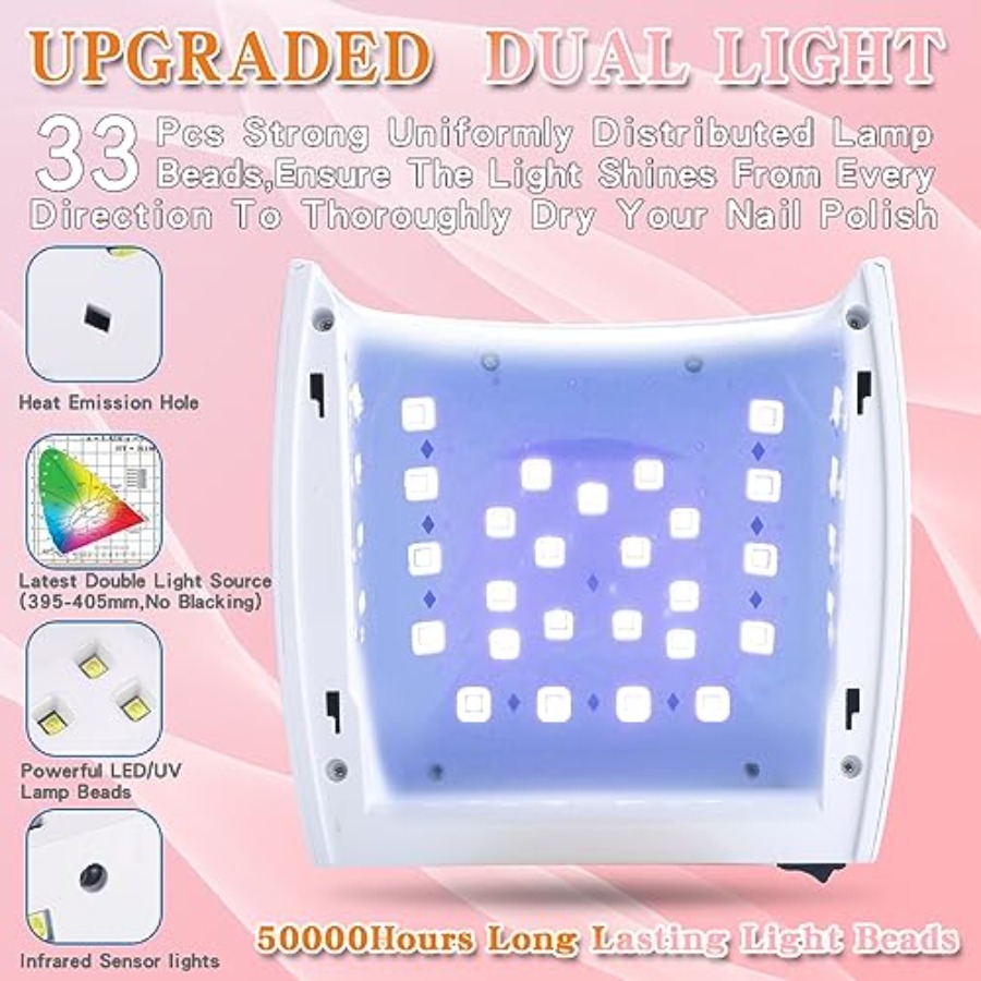 Перезаряжаемая УФ-светодиодная – обзор и цена Uv Nail Lamp