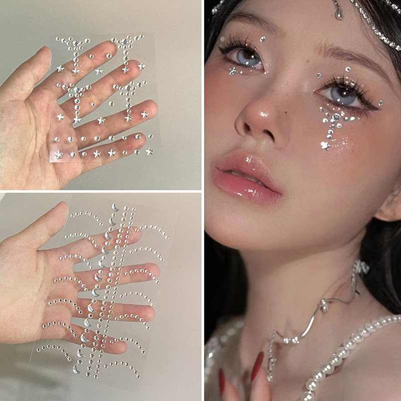 Наклейки-тату для лица и тела  – обзор и цена Beauty Gems Makeup