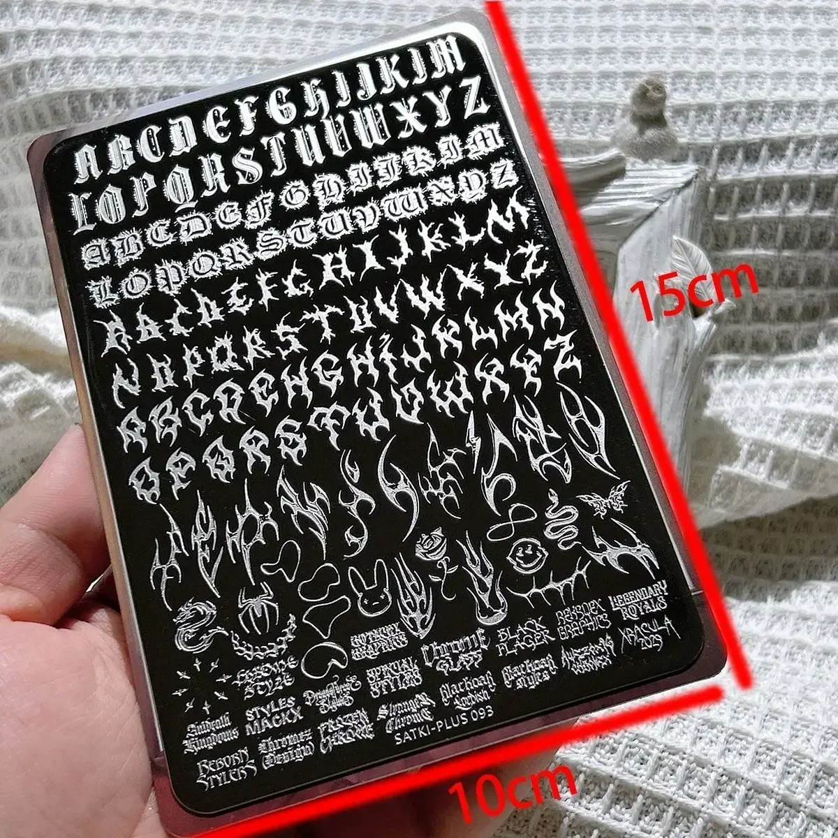 Высококачественные пластины дл – обзор и цена Nail Art Stamping Kit