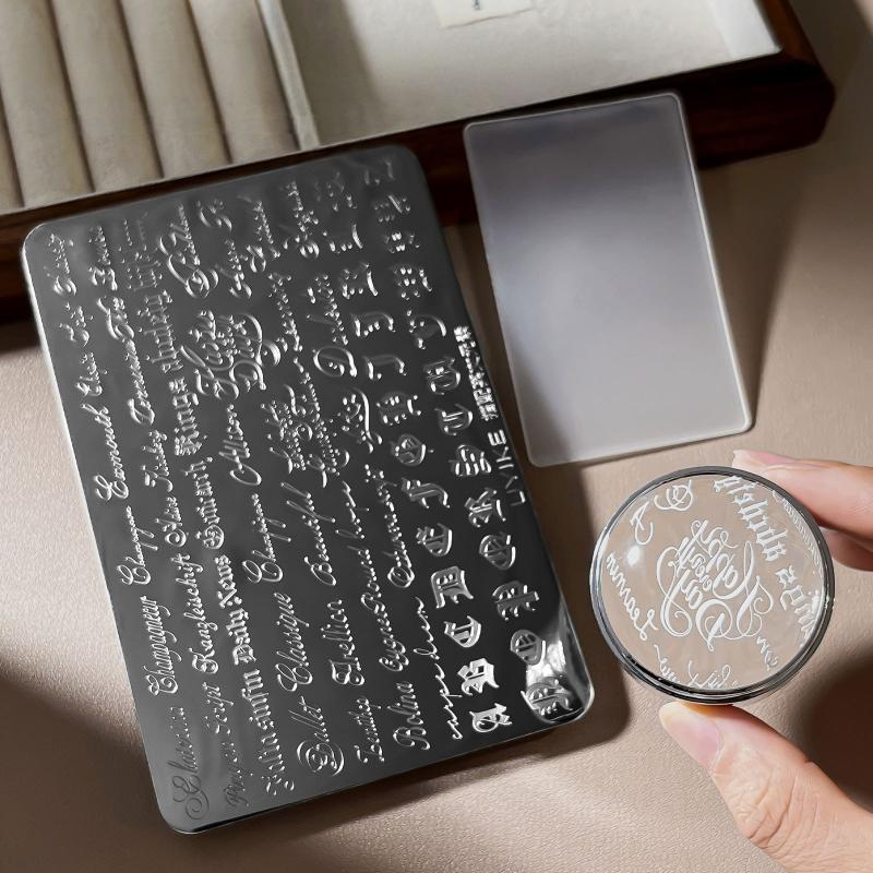 1 шт. трафарет для стемпинга н – обзор и цена Nail Art Stamping Kit