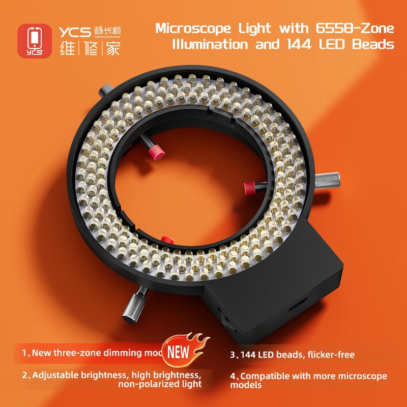 Кольцевая лампа для микроскопа – обзор и цена Led Ring Light