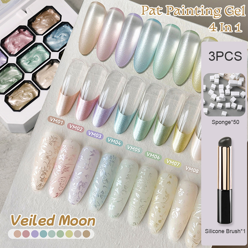 Набор гелей для ногтей UR SUGA – обзор и цена Nail Art Stamping Kit