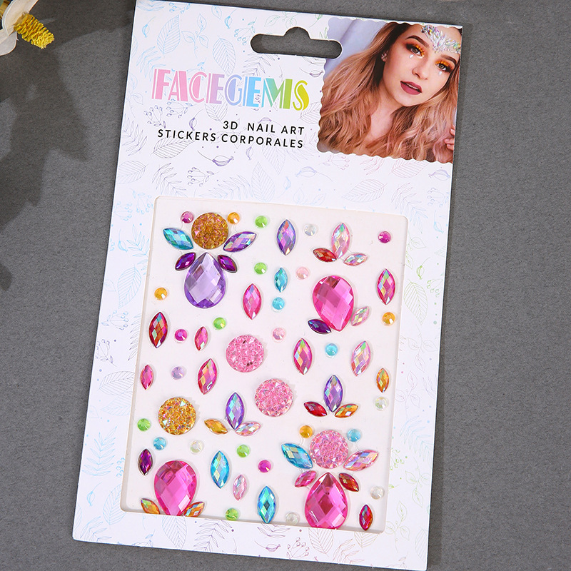 Самоклеящийся макияж, алмазные – обзор и цена Beauty Gems Makeup