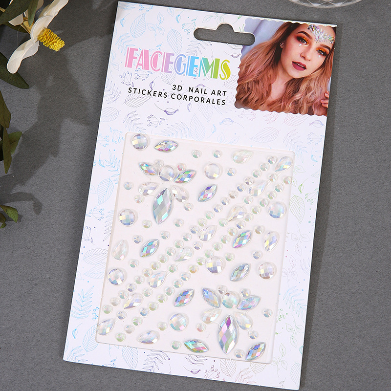 Самоклеящийся макияж, алмазные – обзор и цена Beauty Gems Makeup