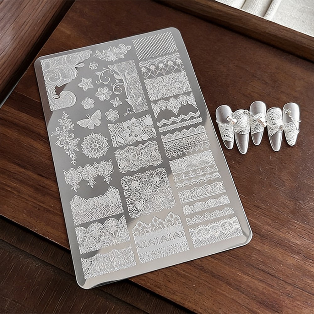 Пластина для стемпинга 9*15 см – обзор и цена Nail Art Stamping Kit