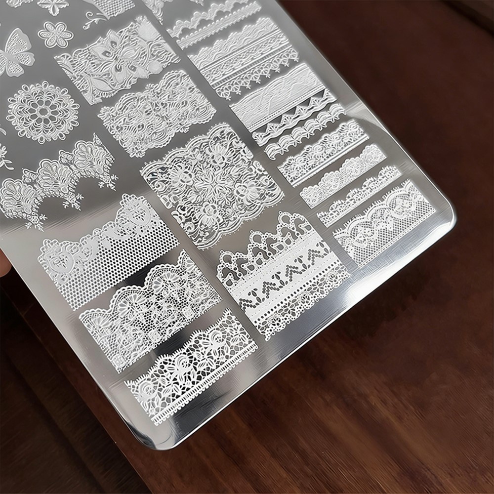 Пластина для стемпинга 9*15 см – обзор и цена Nail Art Stamping Kit