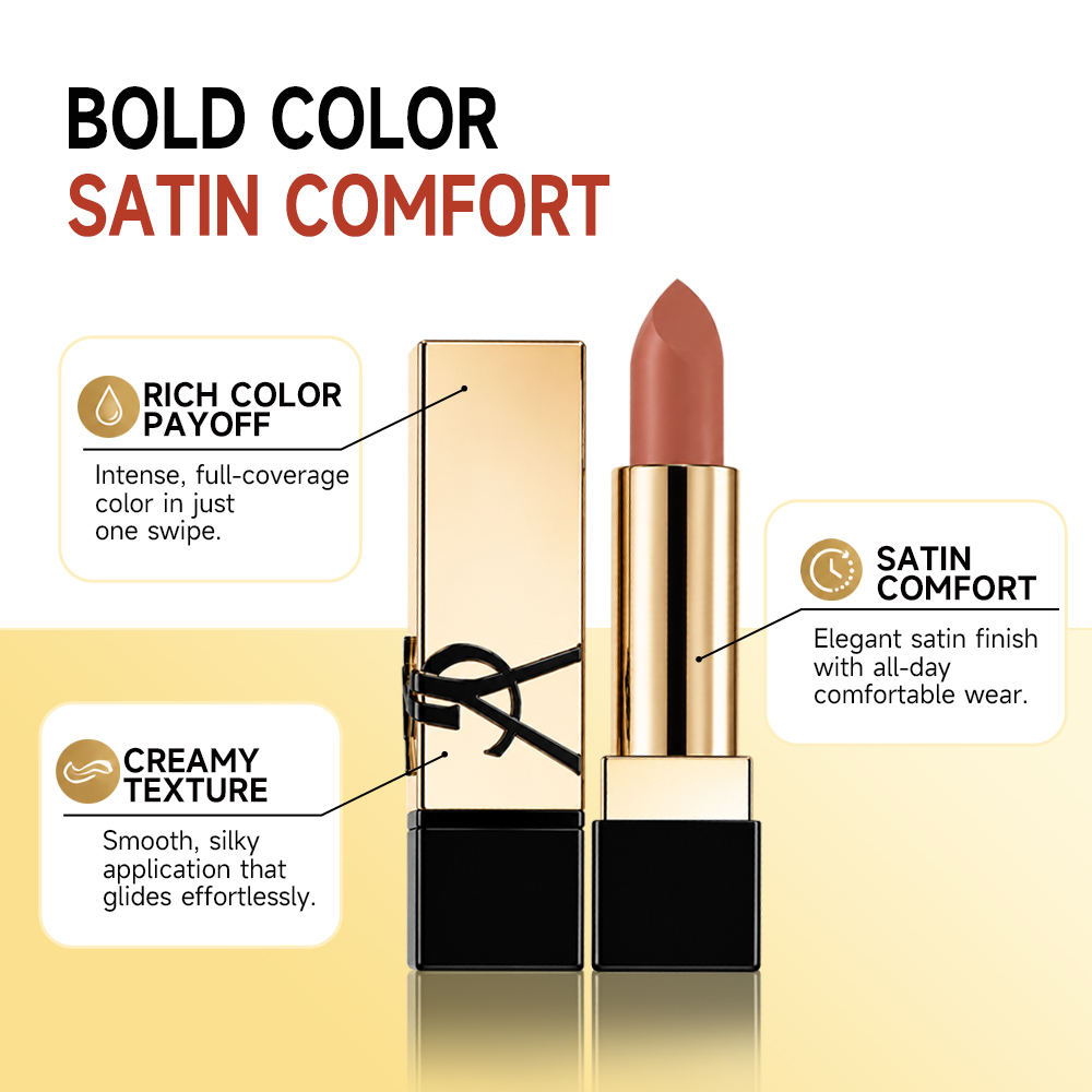 YSL Rouge Pur Couture Satin Li – обзор и цена Ysl Beauty Makeup